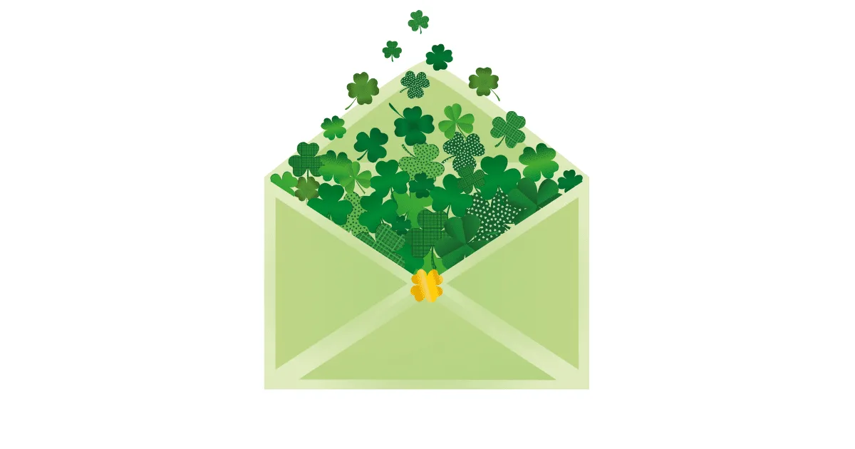 Patrick's Day Themed Email