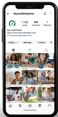 GRAPHIC DESIGN CASE STUDY RESULTS: Credit Repair Company