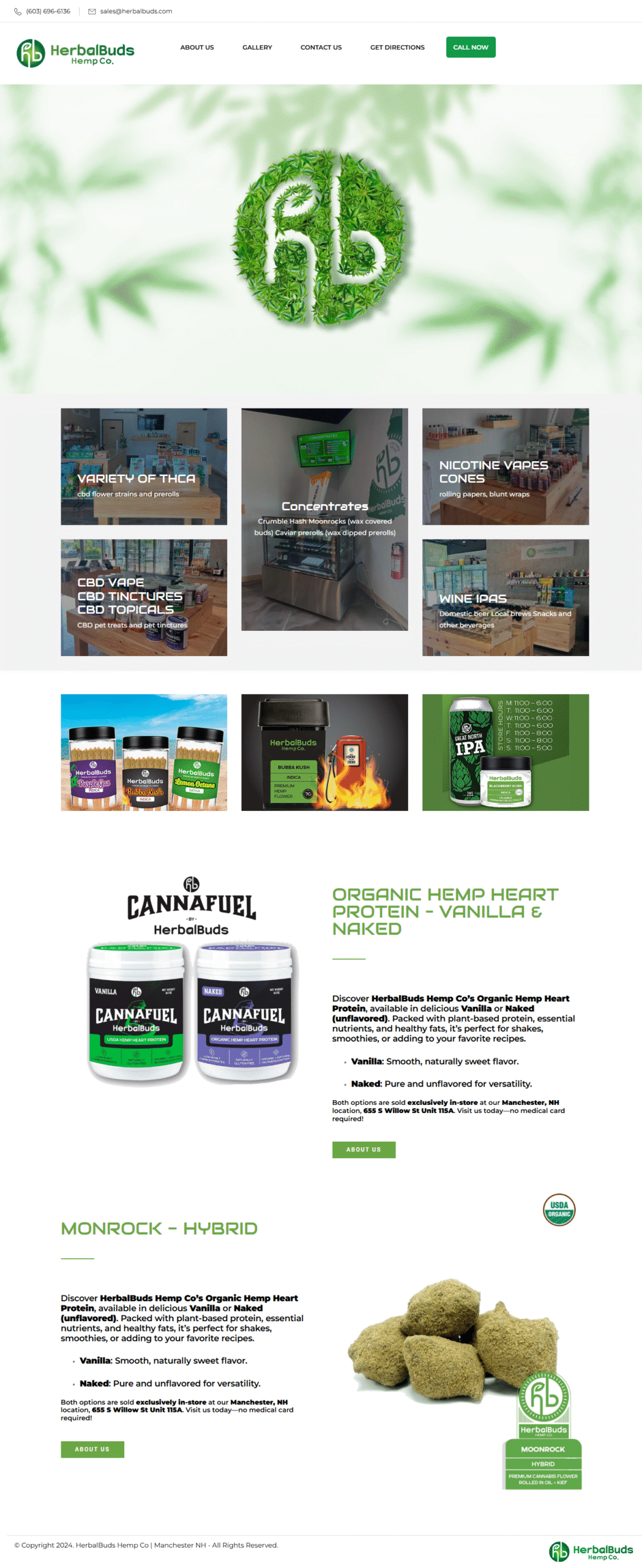 website-design-herbal-shop-new-hampshire