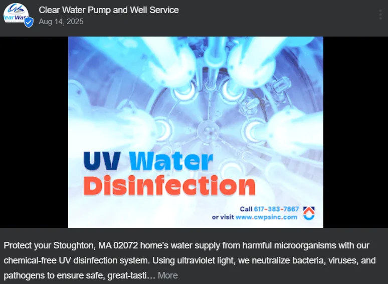 Google Business Profile Strategy for Well Drilling & Water Filtration -Results